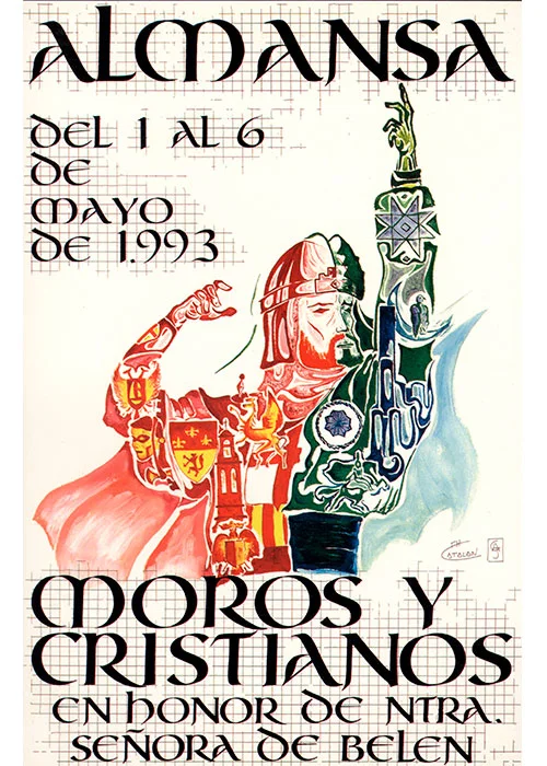 Fiestas mayores en honor de María Santísima de Belén 1993 Almansa